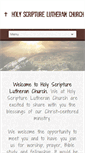 Mobile Screenshot of midlandlutherans.com